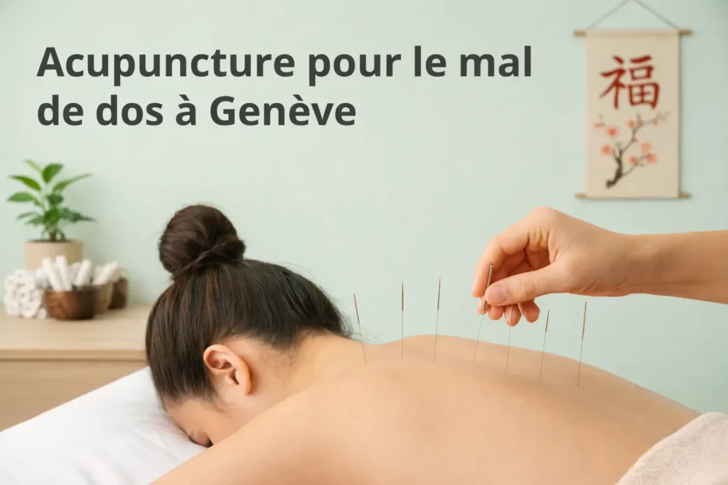 Acupuncture mal de dos Genève